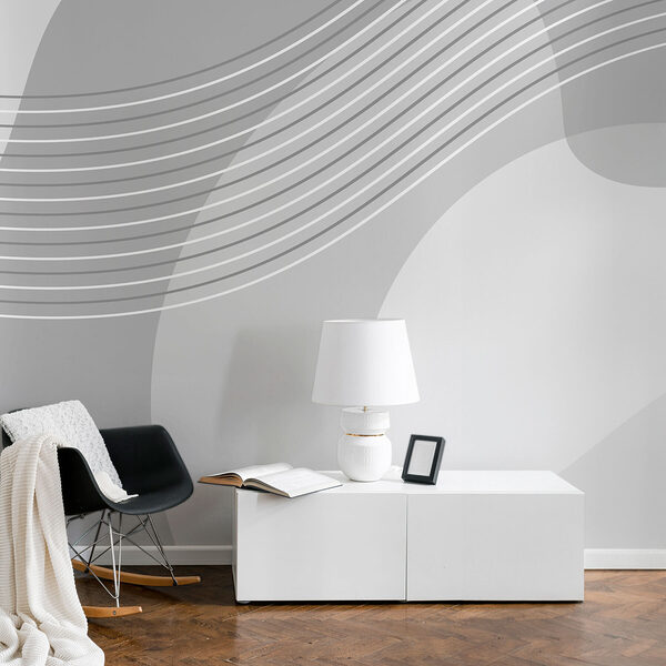 Un fondo gris y blanco con líneas blancas Un fondo gris y blanco con líneas blancas