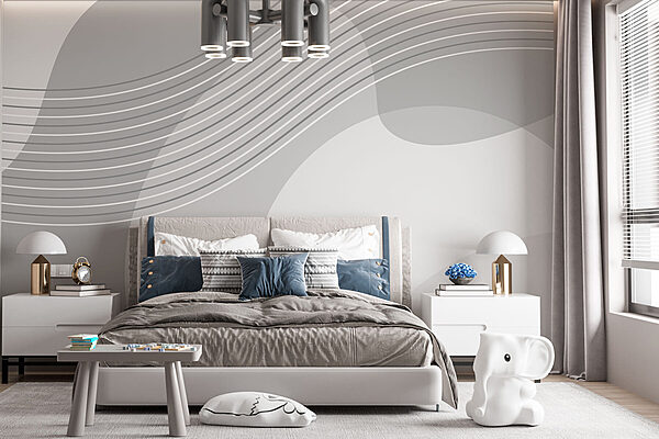 Un fondo gris y blanco con líneas blancas Un fondo gris y blanco con líneas blancas
