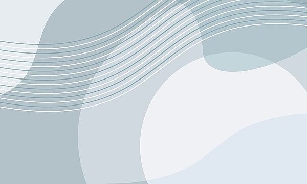 A blue and white background with white lines