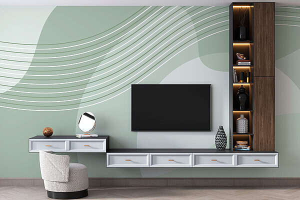 Un fondo verde y blanco Un fondo verde y blanco