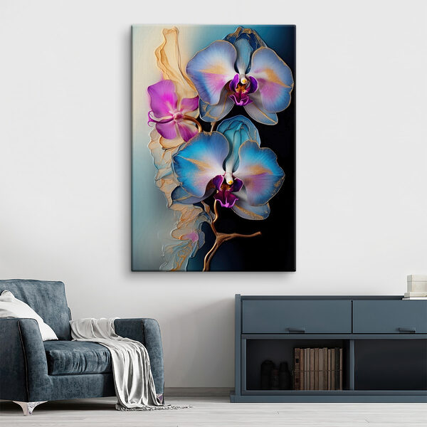 A group of colorful flowers