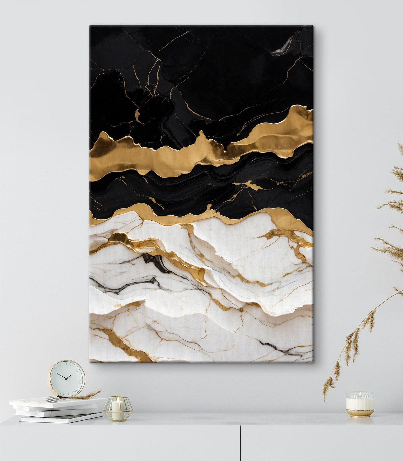 Elegant Marble with Rich Veins