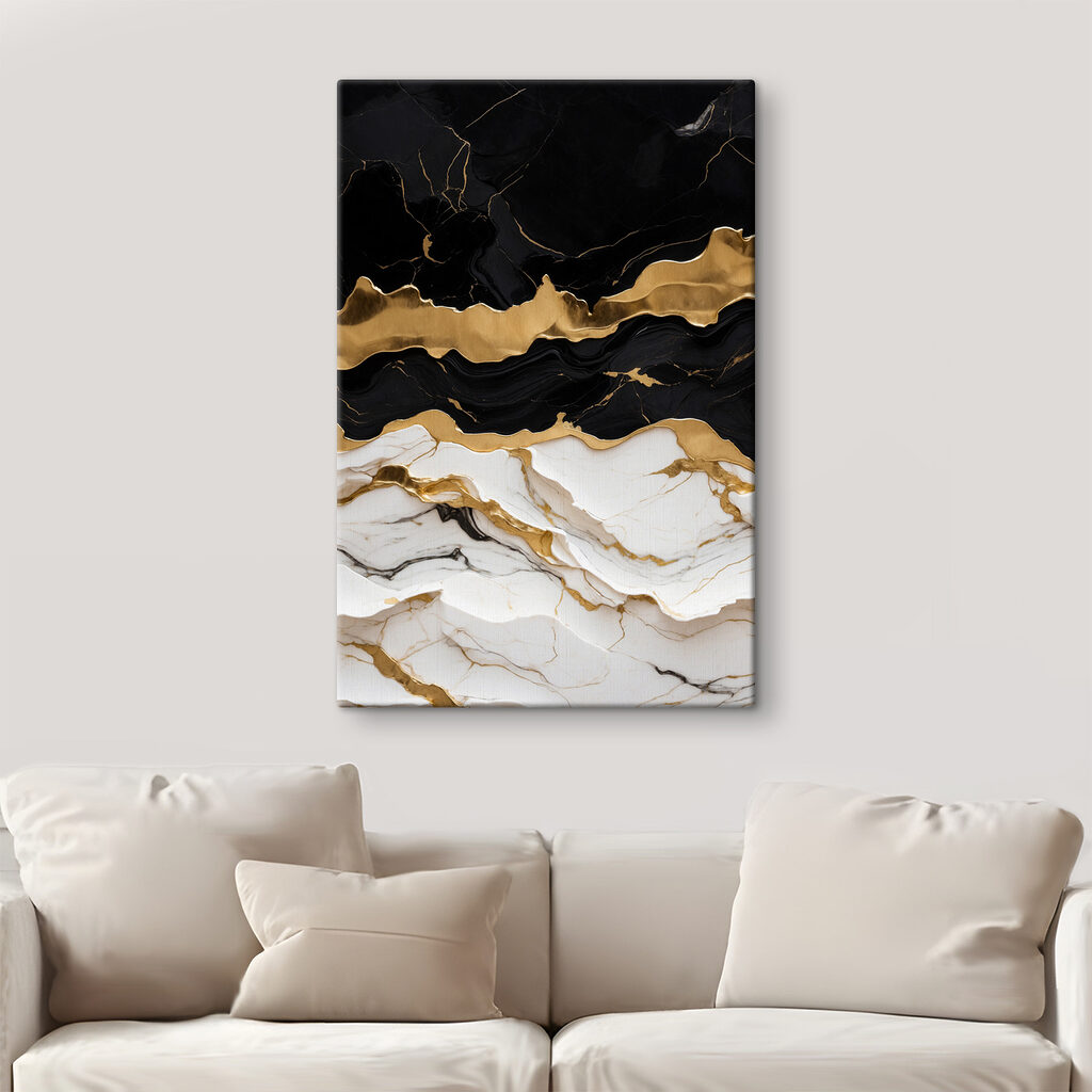Elegant Marble with Rich Veins