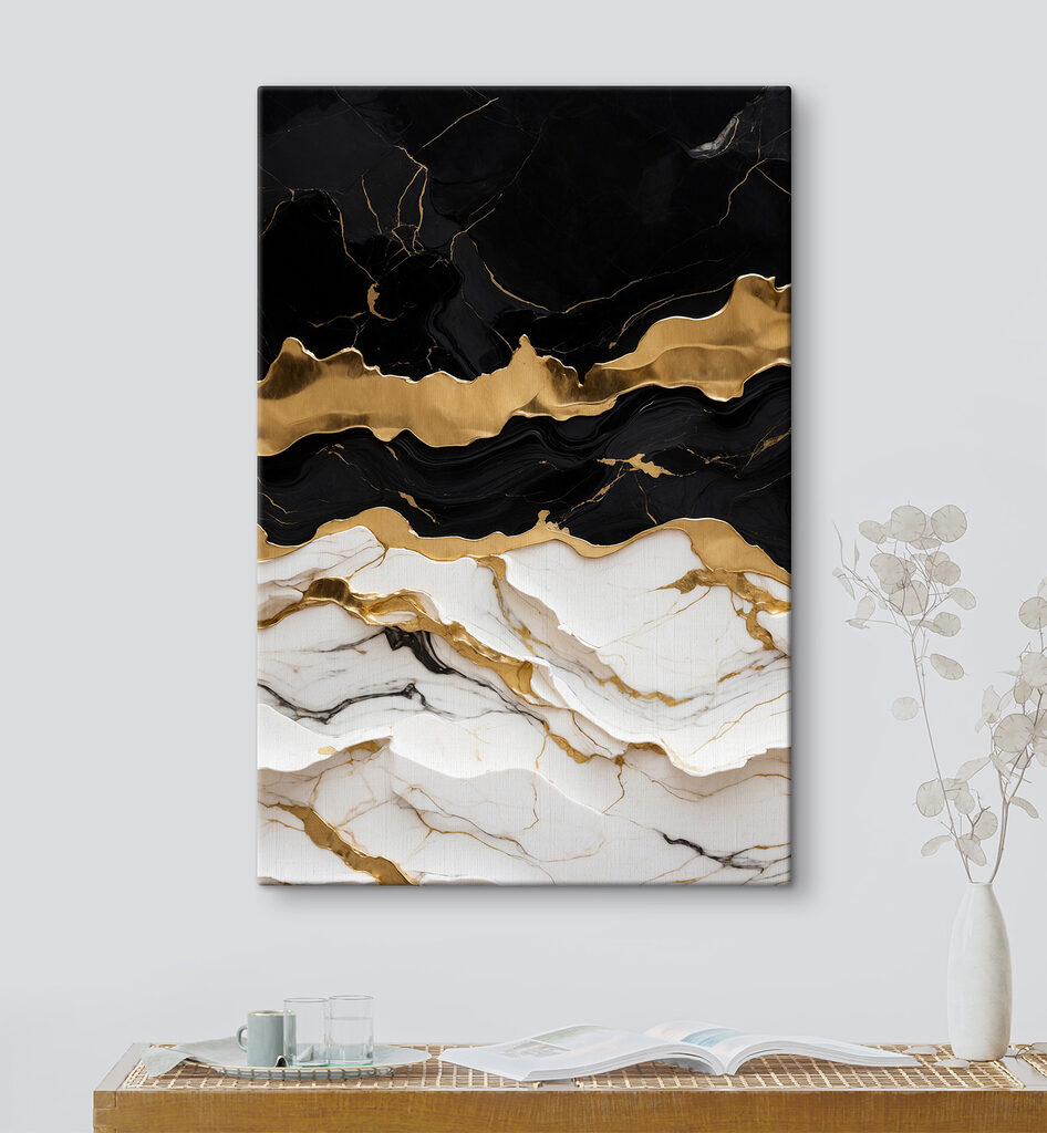 Elegant Marble with Rich Veins