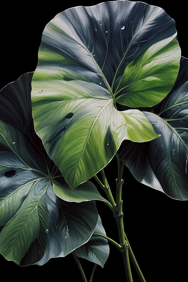 A close up of a plant