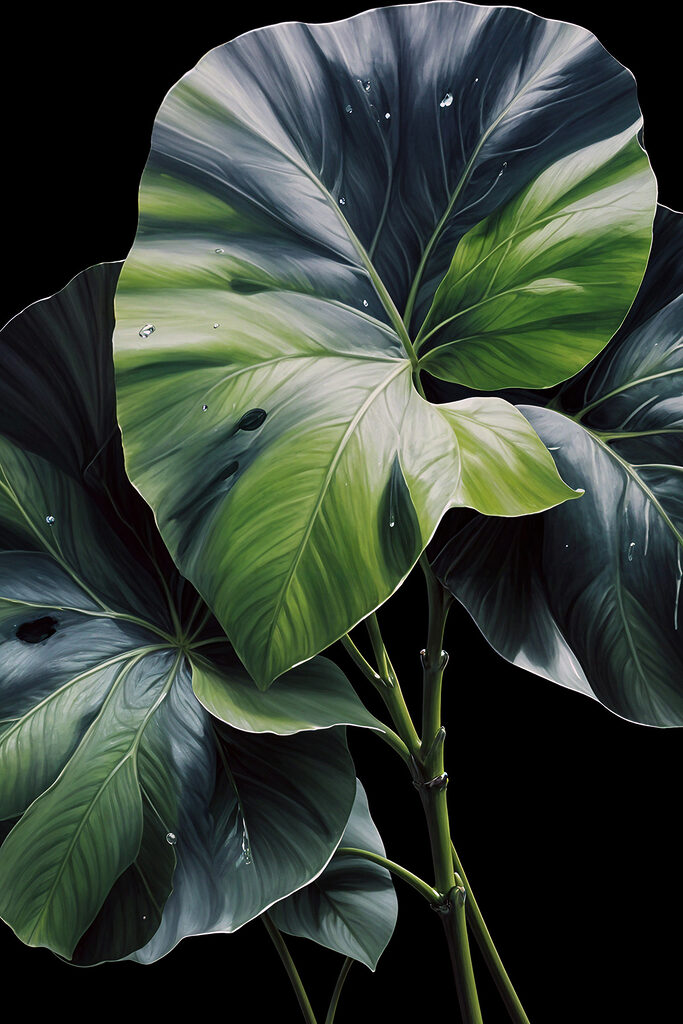 A close up of a plant
