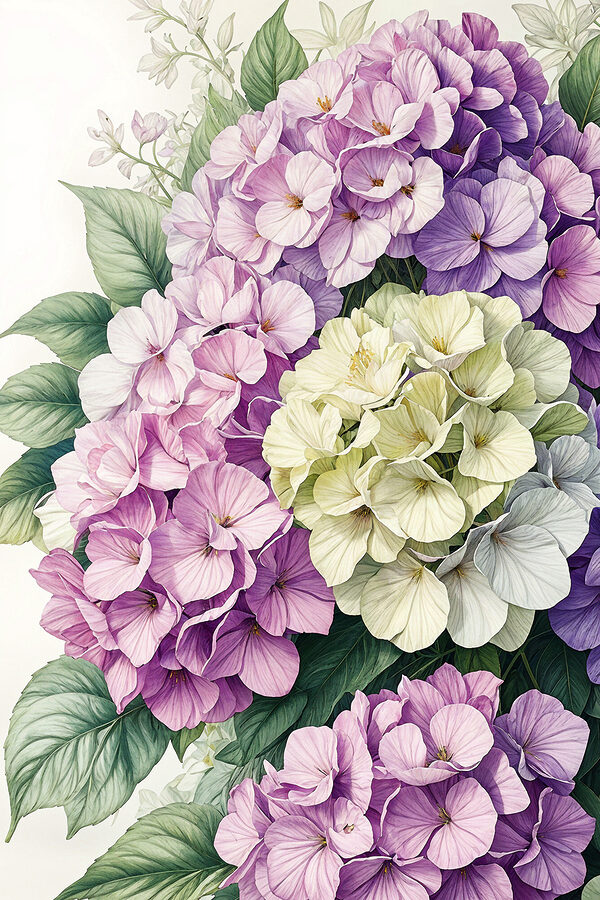 A close up of flowers