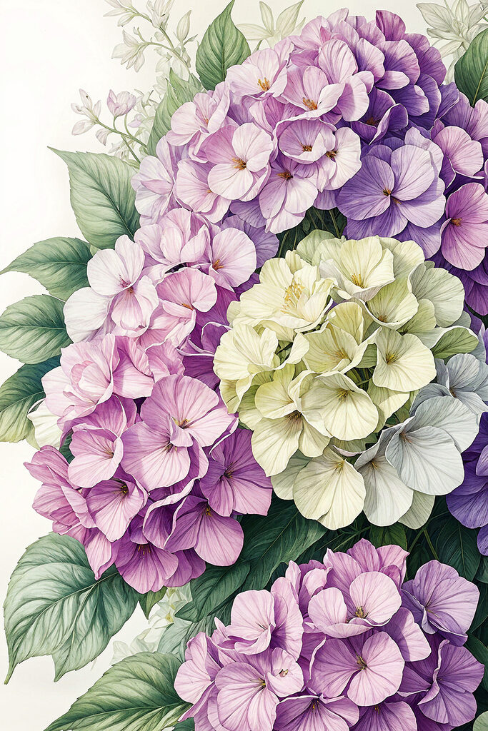 A close up of flowers