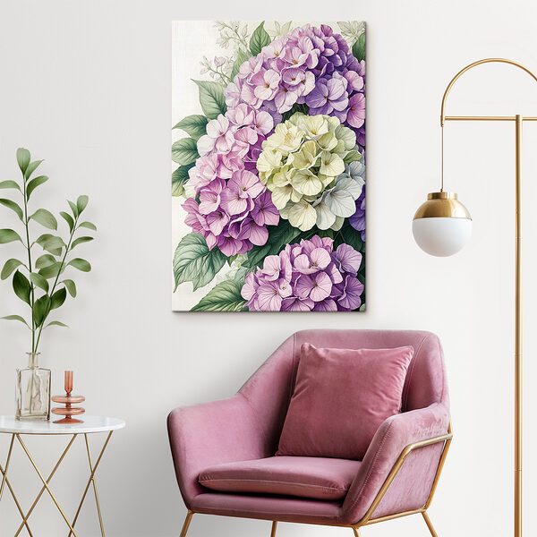 Cuadros Un primer plano de unas flores