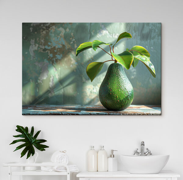 Cuadros Una planta verde en una maceta