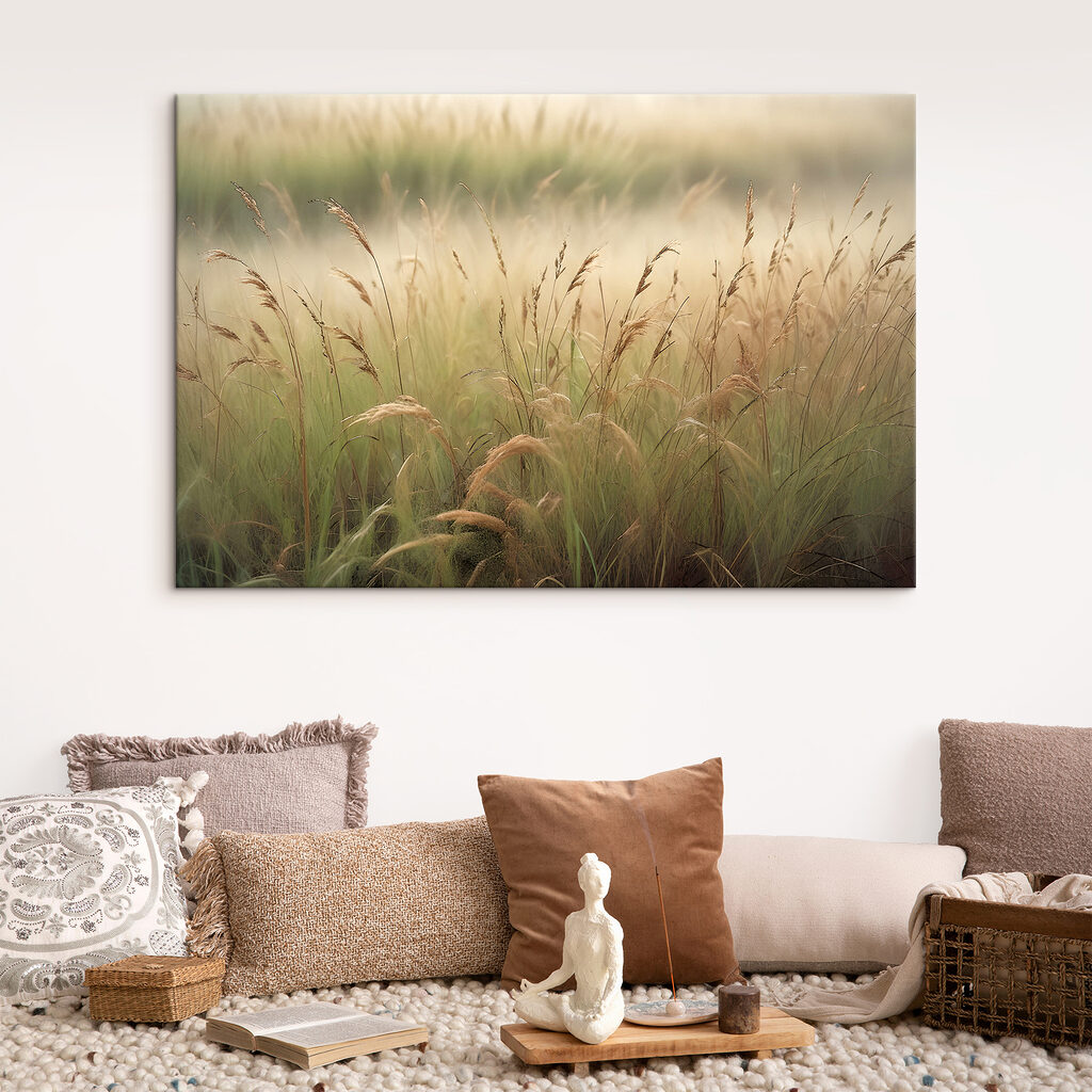 A field of tall grass