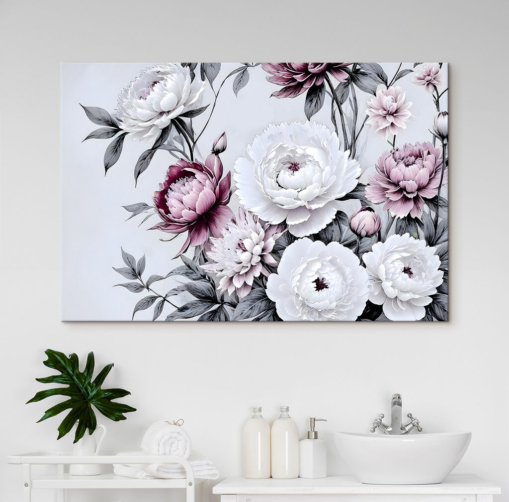 A close up of flowers