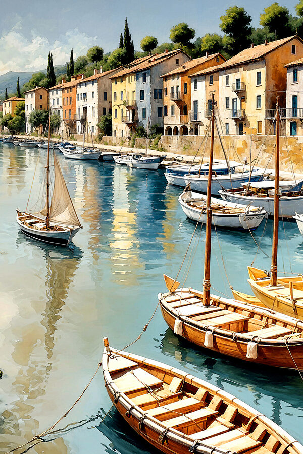 Boats on the water Boats on the water