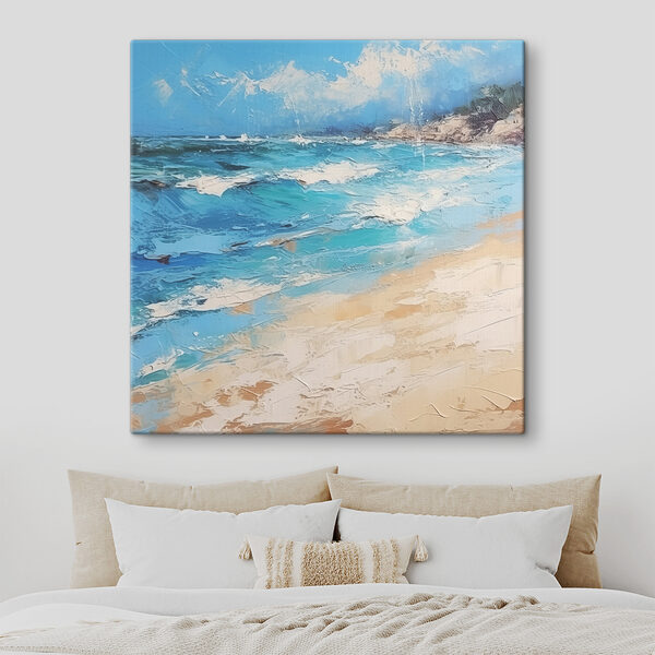 Cuadros Un cuadro de una playa (SKU: s38910) Cuadros Cuadros Un cuadro de una playa (SKU: s38910)