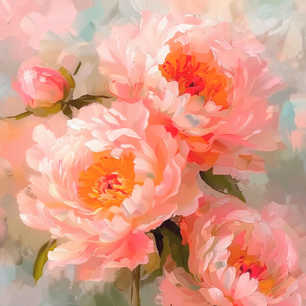 A close up of flowers