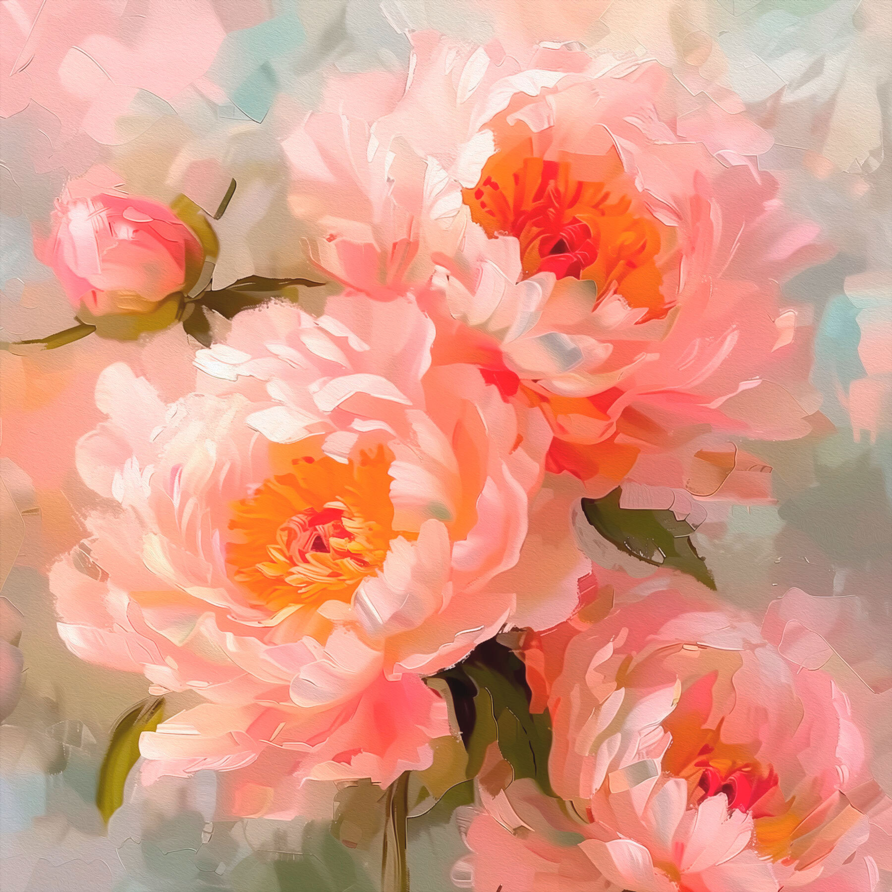 A close up of flowers