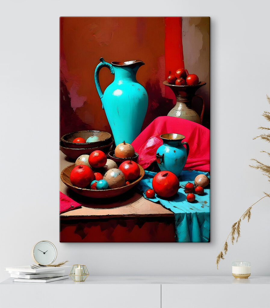 A group of bowls and bowls of fruit