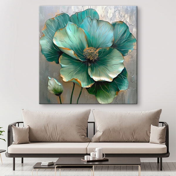 Cuadros Un cuadro de una flor