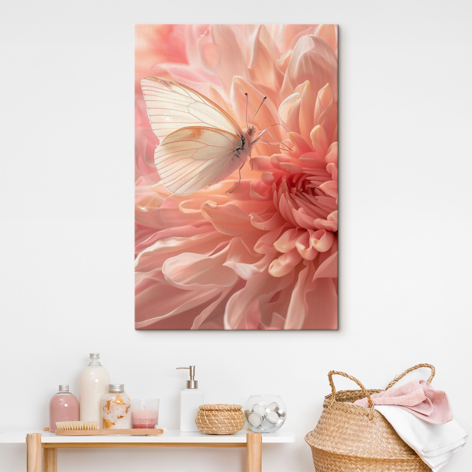 A butterfly on a flower