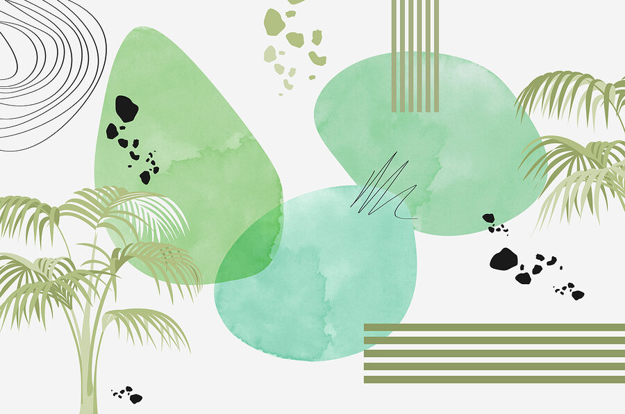 Un arte verde y negro