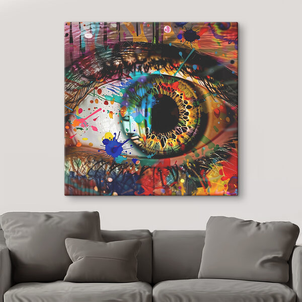Cuadros Un primer plano de un ojo (SKU: s39135) Cuadros Cuadros Un primer plano de un ojo (SKU: s39135)