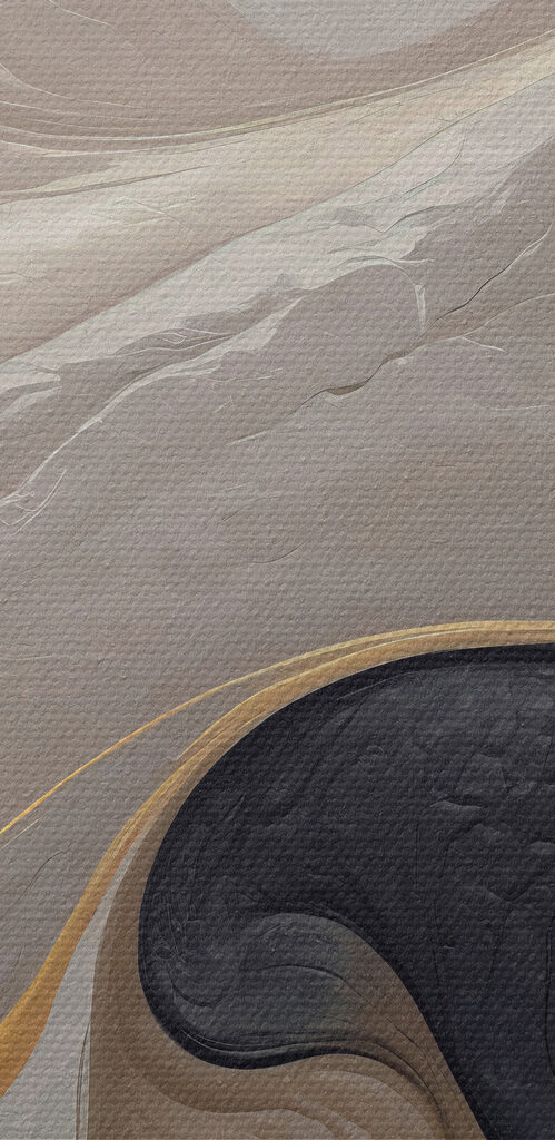 Flowing abstract swirls in earth tones