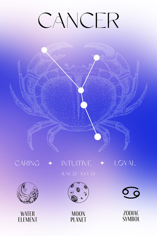 A screen shot of a zodiac sign