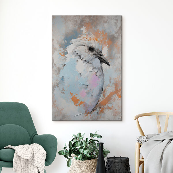 A painting of a bird A painting of a bird