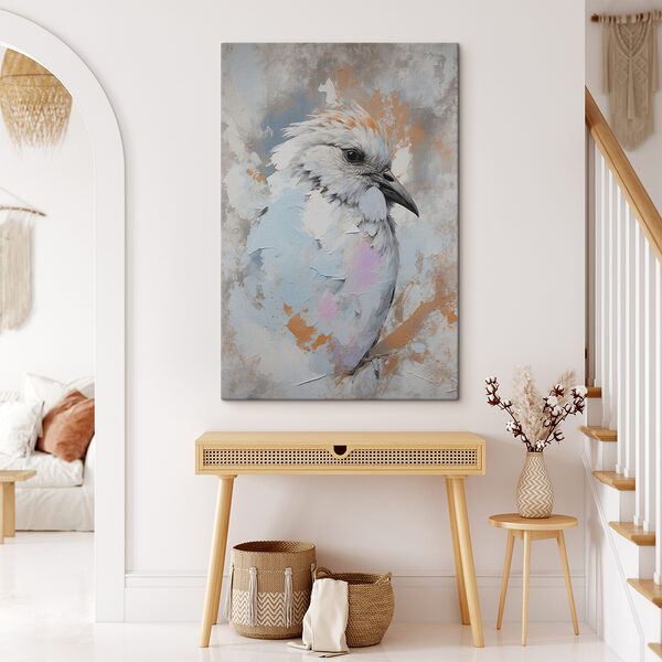 A painting of a bird A painting of a bird