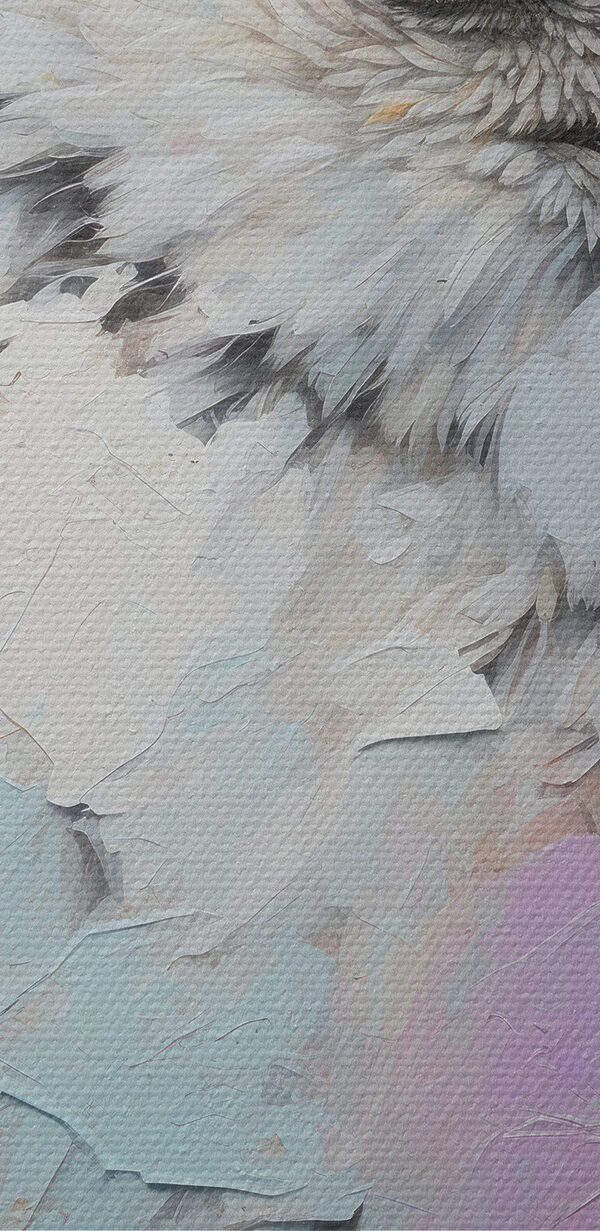 A painting of a bird A painting of a bird