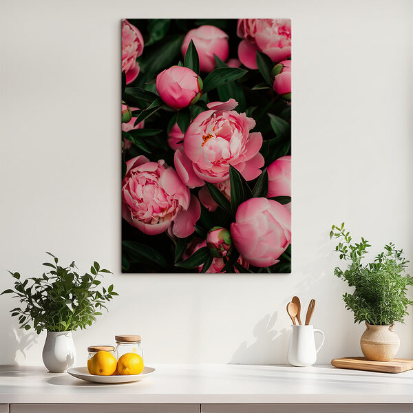 Cuadros Cuadros Un ramo de flores rosas (SKU: s39346)