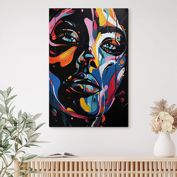 Cuadros Un cuadro que representa el rostro de una mujer (SKU: s39355) Cuadros Cuadros Un cuadro que representa el rostro de una mujer (SKU: s39355)