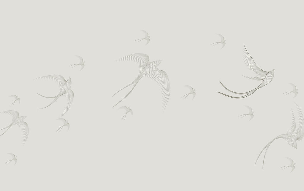 Un grupo de pájaros volando Un grupo de pájaros volando