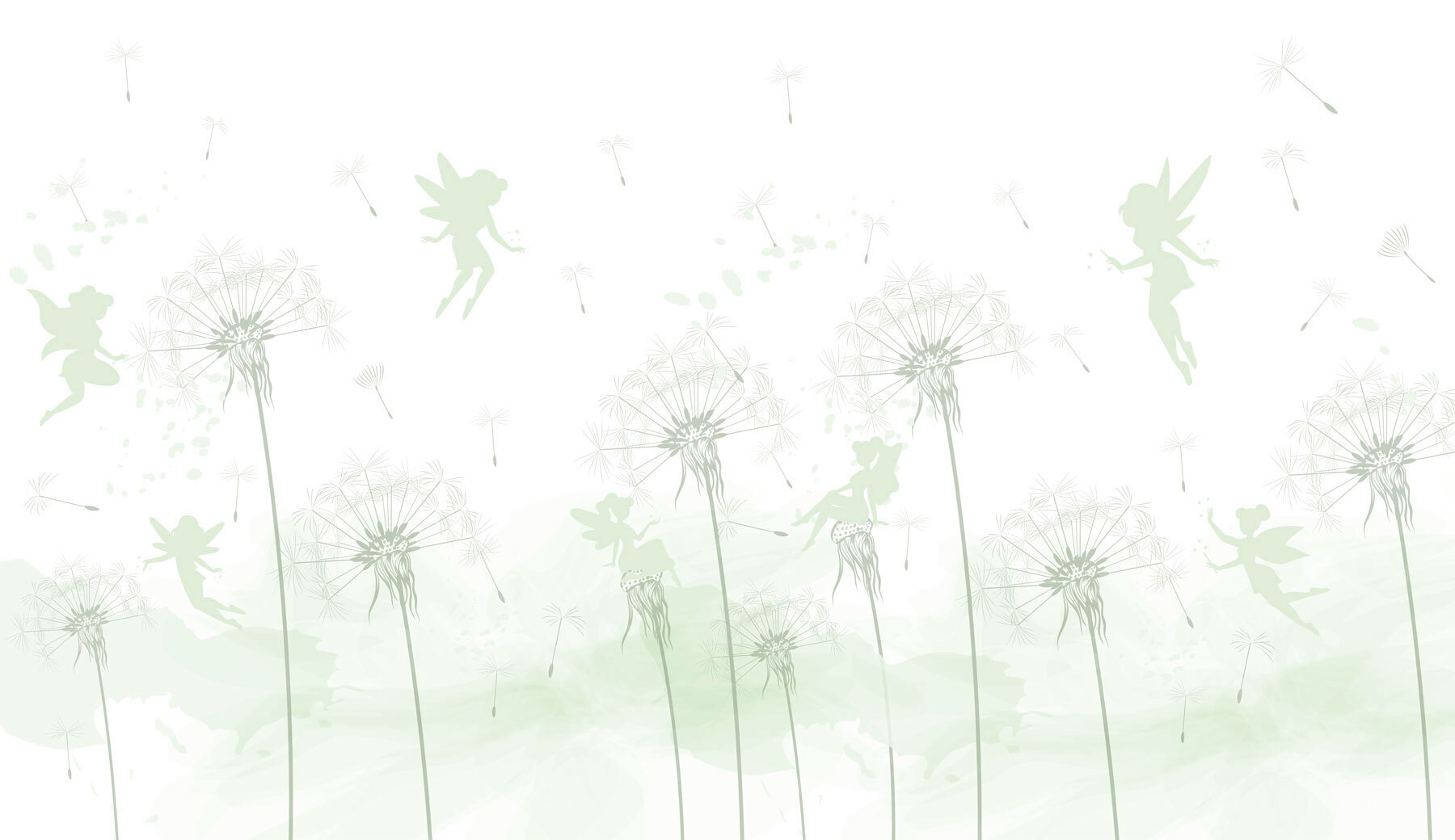 A group of fairies flying in the air
