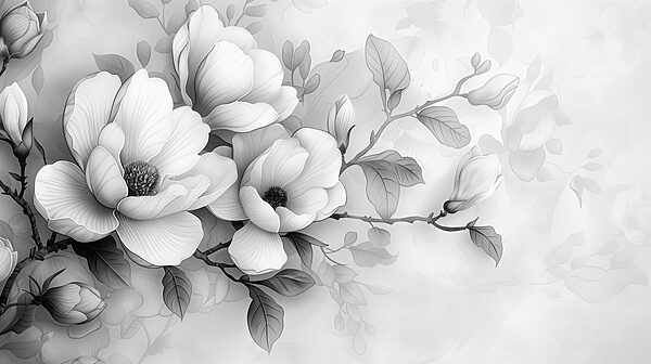 Un primer plano de flores Un primer plano de flores