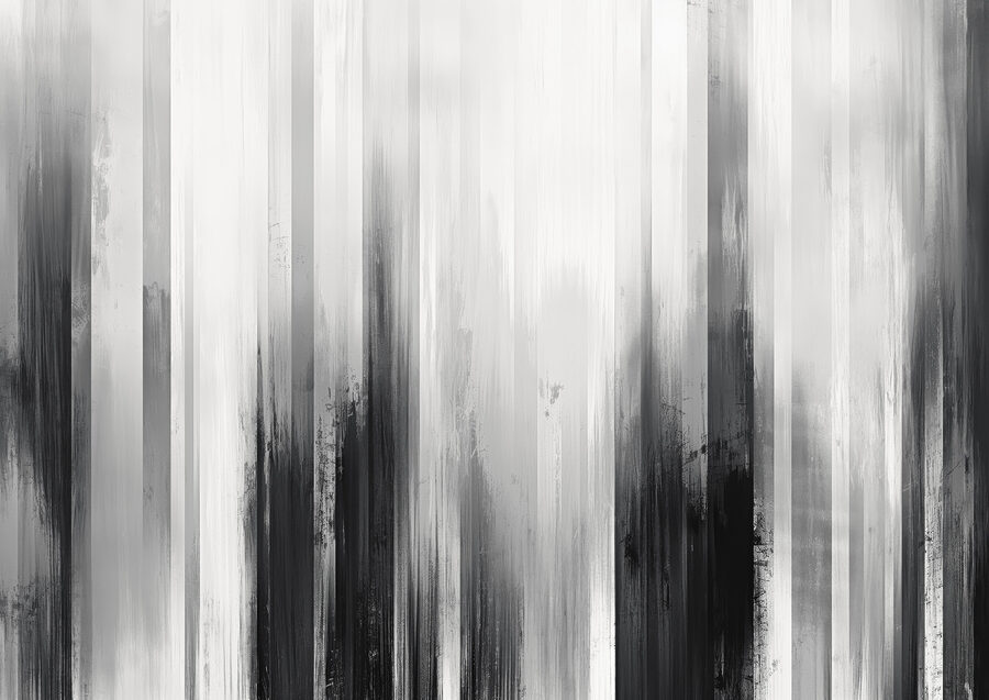 Un cuadro en blanco y negro