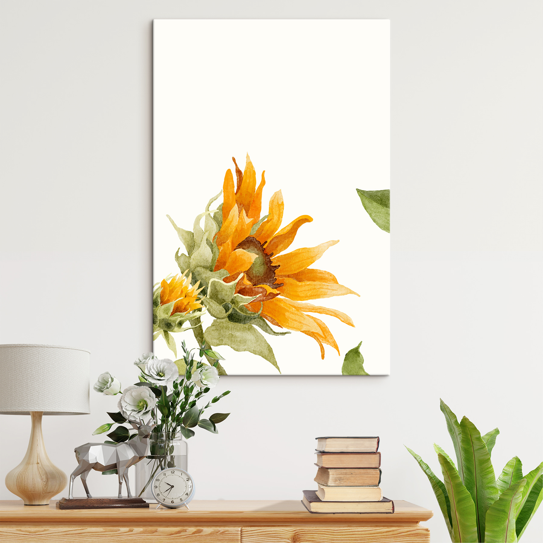 A close up of a sunflower