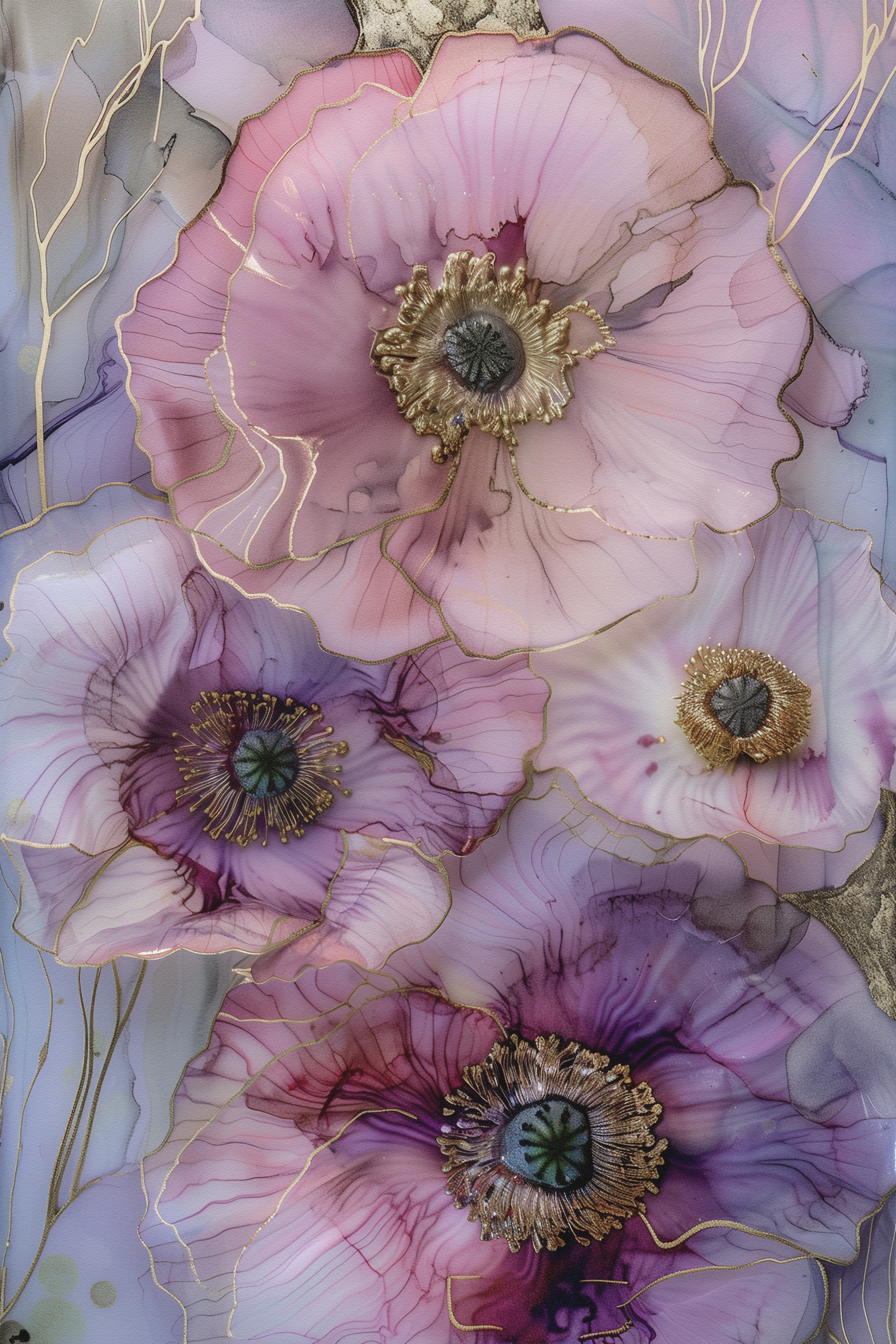 A close up of flowers
