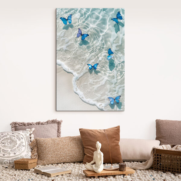 Cuadros Cuadros Mariposas sobre el agua (SKU: s39228)
