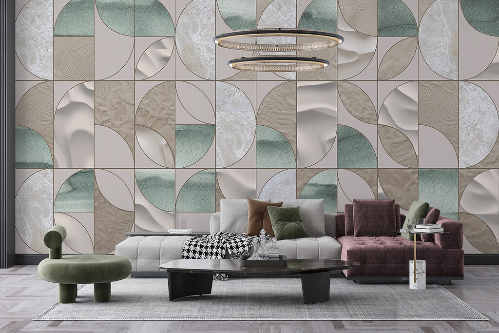 Pattern of circles and circles