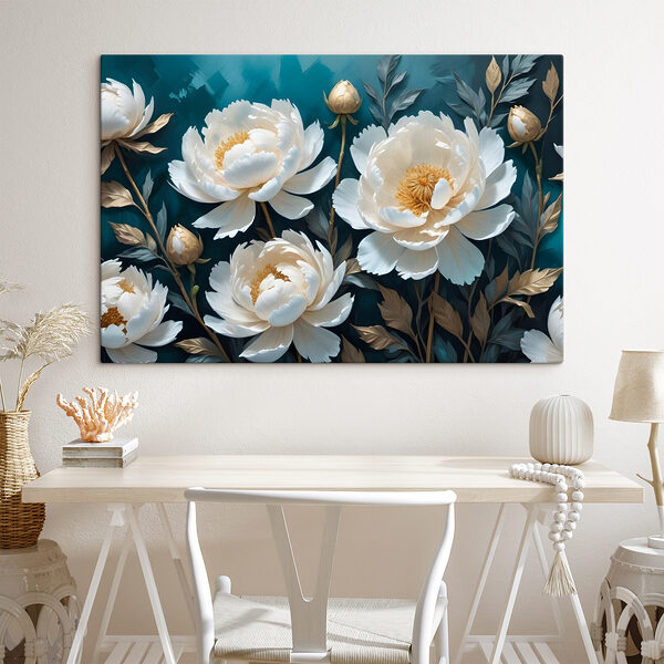 Group of white flowers