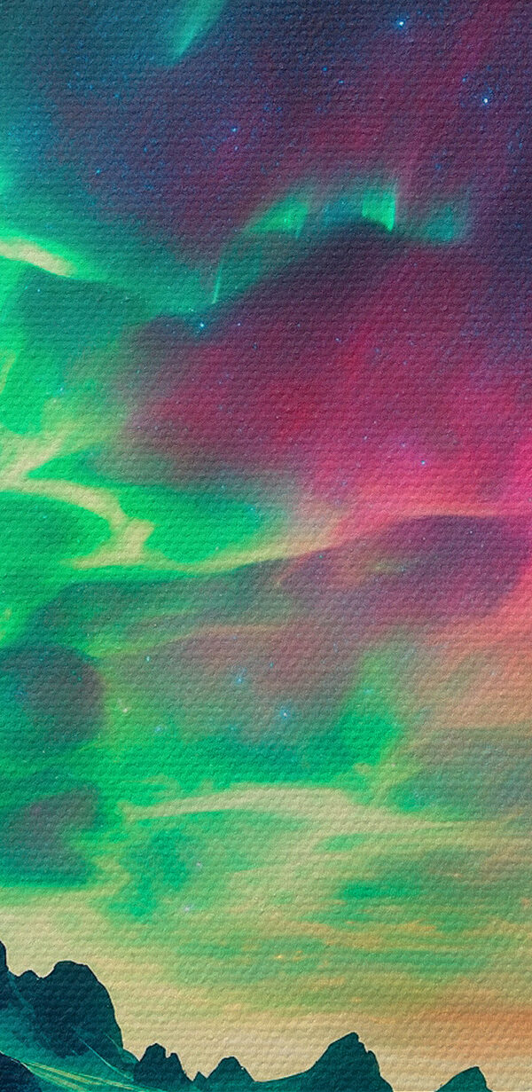 Colorful sky over a lake Colorful sky over a lake