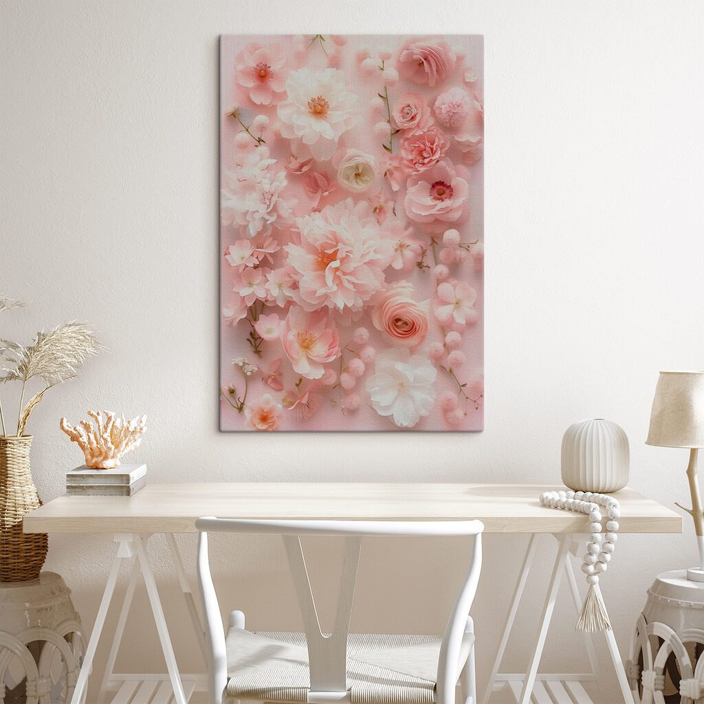 Group of pink flowers
