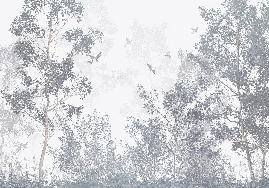 Pájaros volando en el cielo
