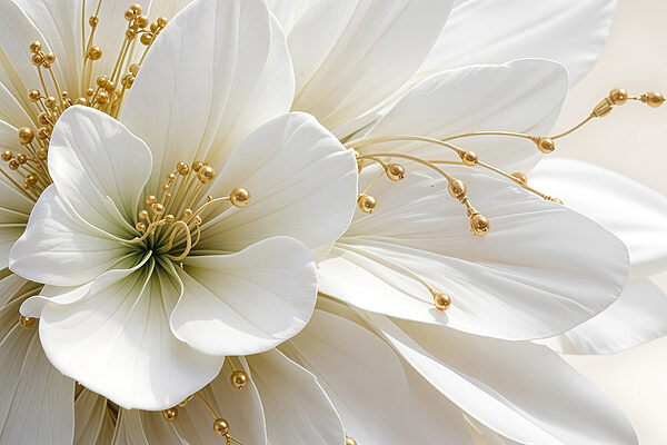 Close up of a white flower