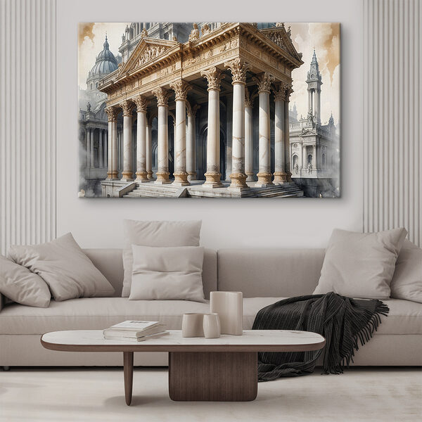 Building with columns and a dome Building with columns and a dome