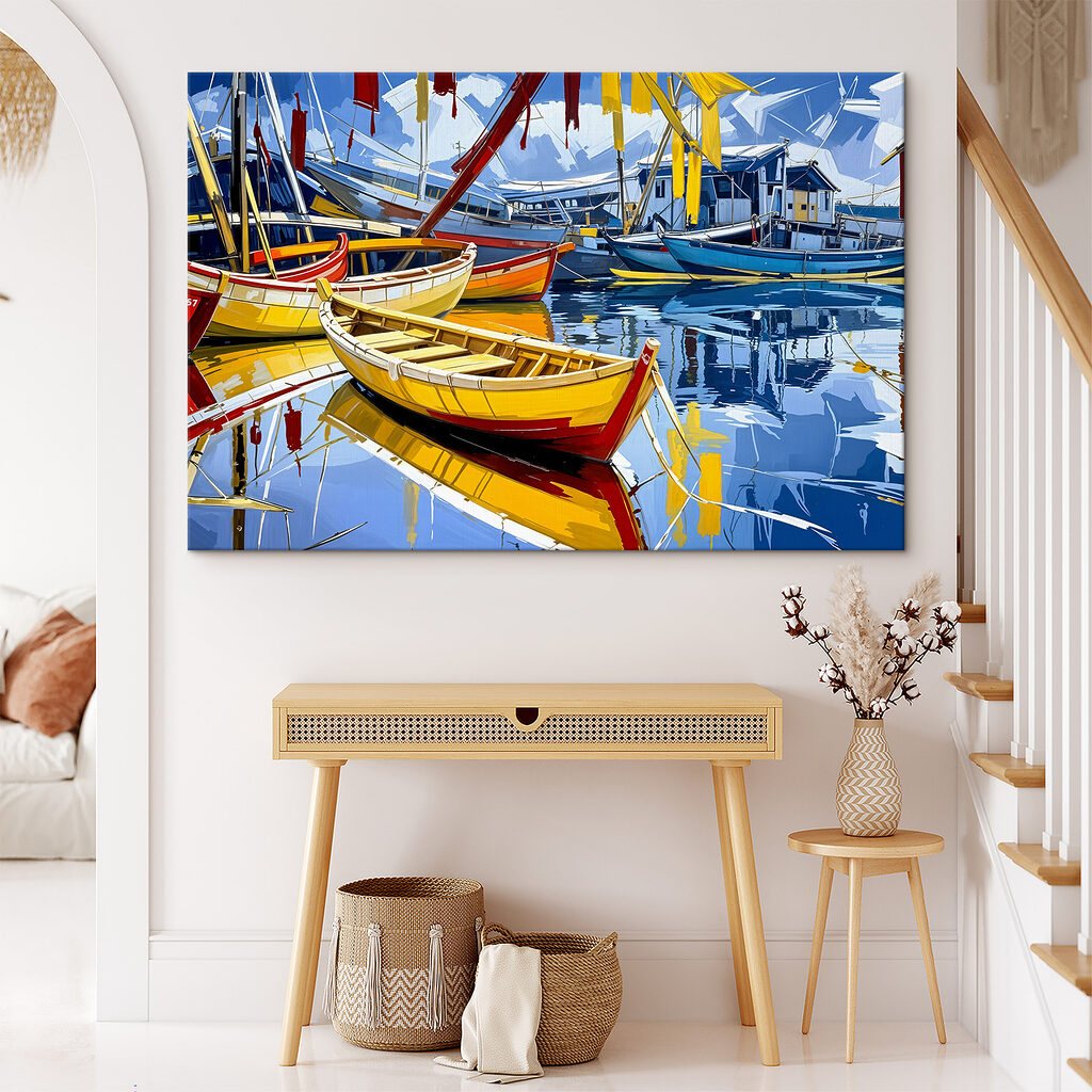 Group of boats on water