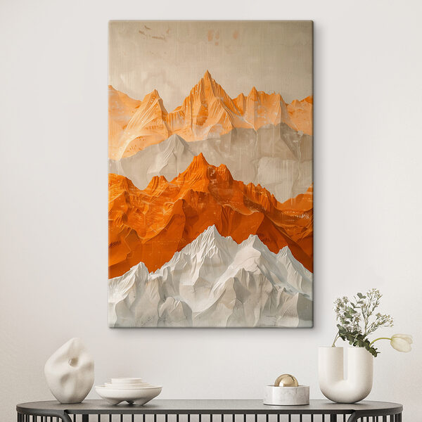 Cuadros Cuadros Cuadro de montañas y nieve (SKU: s39628)