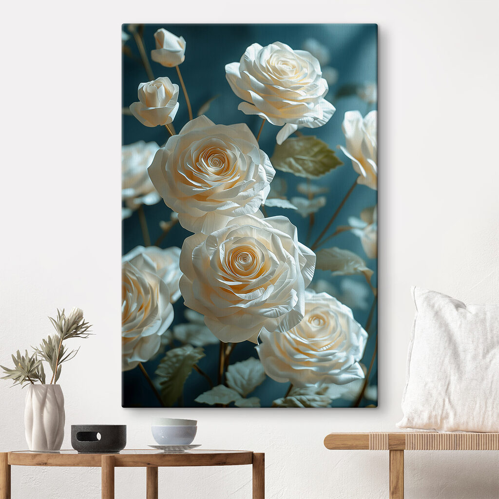 Group of white roses Group of white roses
