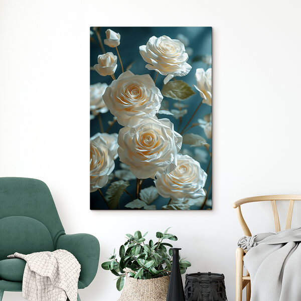 Group of white roses Group of white roses